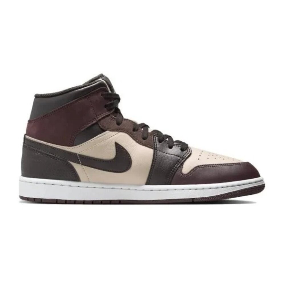 Nike // Men's Air Jordan 1 Mid SE "PARIS" Brown/Sanddrift (FZ4359 200)-10M RARE